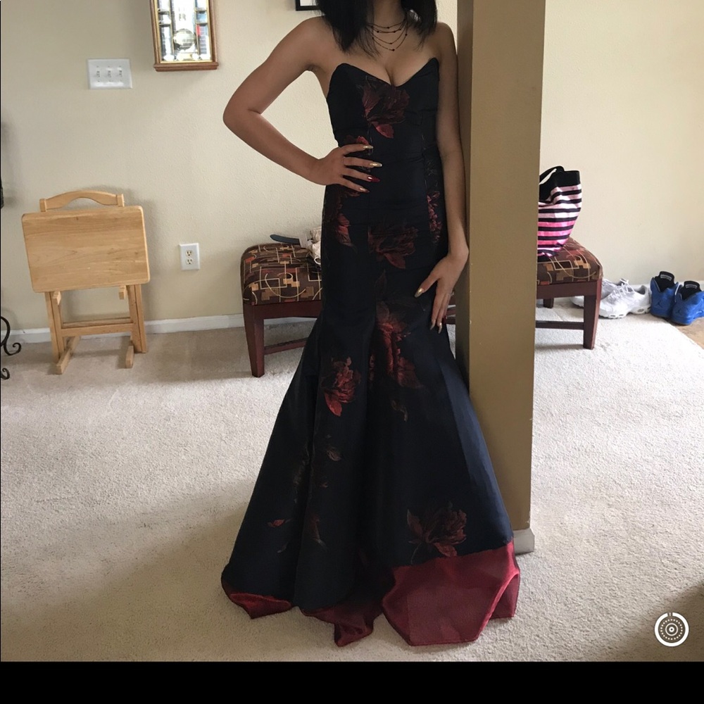 Custom Made Mermaid Prom Dress